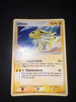 PSA 9 Mint Pokemon Jolteon 6/100 Set Ex Tempesta Di Sabbia Ita - Image 2