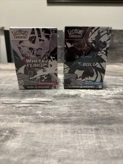 Pokemon TCG Black Bolt & White Flare Booster Bundle Factory Sealed *Lot Of 2* - Image 1