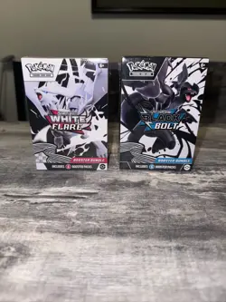 Pokemon TCG Black Bolt & White Flare Booster Bundle Factory Sealed *Lot Of 2* - Image 2