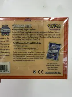 2005 Pokemon Bright Aura Deck World Championship Curran Hill Factory Sealed! - Image 4
