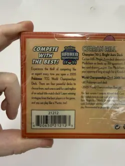 2005 Pokemon Bright Aura Deck World Championship Curran Hill Factory Sealed! - Image 5