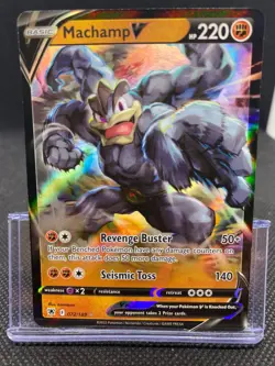 Pokemon Machamp V 072/189 - Astral Radiance - NM/English - Image 1