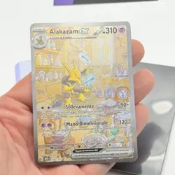 CARTA POKEMON ALAKAZAM EX 201/165 - ITA - 2023 - MEW 151 - EXCELLENT - Image 2
