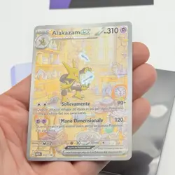 CARTA POKEMON ALAKAZAM EX 201/165 - ITA - 2023 - MEW 151 - EXCELLENT - Image 3