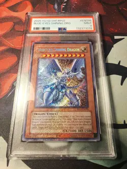 Blue-Eyes Shining Dragon RP02-EN096 Retro Pack 2-Unlimited Edition Psa 9 - Image 1