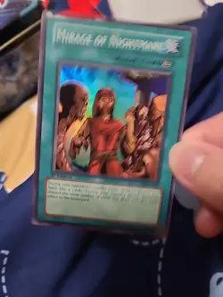 1X MIRAGE OF NIGHTMARE PGD-036 UNLIMITED SUPER RARE LP YUGIOH - Image 2