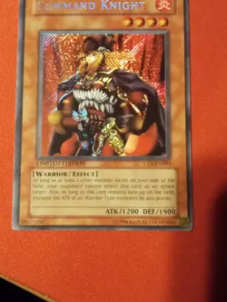 Command Knight Ltd Ed Secret Rare CT1-EN003 Yu-Gi-Oh! - Image 2