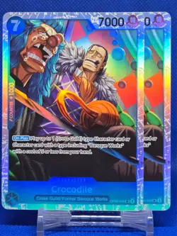 2x Crocodile OP09-046 SR | Premium Booster -The Best- Vol. 2 | One Piece TCG - Image 1
