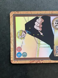 Sanji ONE PIECE Carddass Hyper Battle Holo Rare TCG Japanese C81 Bandai [AA] - Image 2