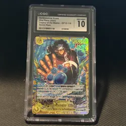 CGC 10 English One Piece Legacy of the Master #OP12-119 Kuma Bartholomew - Image 1
