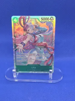 One Piece Carrying On His Will Uta OP13-023 Foil Super Rare SR - Image 1