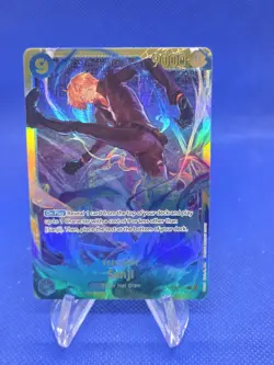 One Piece Wings of the Captain Sanji OP06-119 SEC Secret Rare NM - Image 1