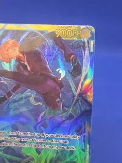 One Piece Wings of the Captain Sanji OP06-119 SEC Secret Rare NM - Image 4