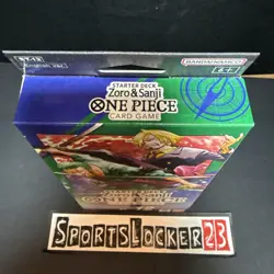 One Piece TCG Zoro & Sanji Starter Deck ST-12 English (SEALED) FAST SHIP IN HAND - Image 2