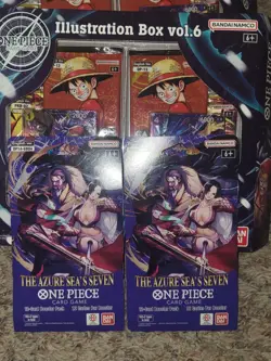 One Piece Illustration Box Volume 6 Factory Sealed Lot Of 3 Plus 2 Op-14 Packs - Image 4