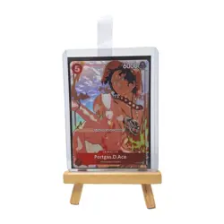 One Piece Card Game Portgas.D.Ace P-028 Promo Near Mint - Image 1