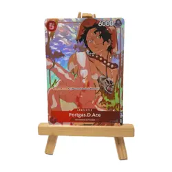One Piece Card Game Portgas.D.Ace P-028 Promo Near Mint - Image 2