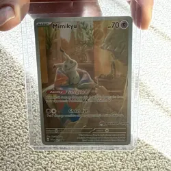 Pokemon TCG Pokemon Center Mimikyu Scarlet & Violet Promo Card 075/Promo - Image 1