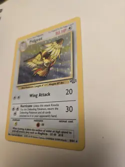 Pidgeot 8/64 PL Holo Rare Jungle Set Unlimited Edition Pokemon Card 1999 WOTC - Image 3