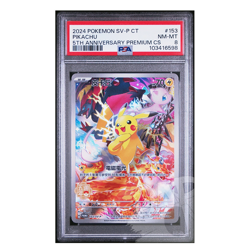 Pokemon Card Pikachu 5th Anniversary Premium Chinese 153/SV-P - PSA 8 NM-MT - Image 1