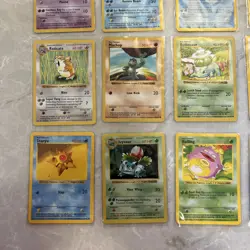 1999 Pokemon Base Set Shadowless WOTC TCG 12 Card Lot (49 25 38 55 40 52 44 48) - Image 4