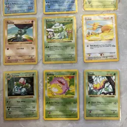 1999 Pokemon Base Set Shadowless WOTC TCG 12 Card Lot (49 25 38 55 40 52 44 48) - Image 5