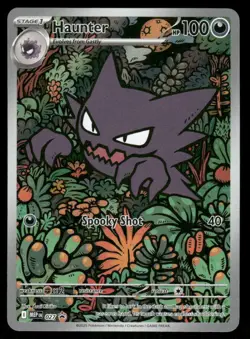 Pokemon Cards Haunter 027 Mega Evolutions Illustration Rare Promo NM *2 - Image 1