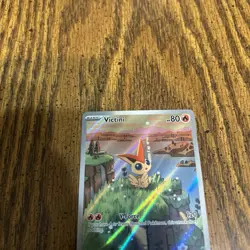 Victini 208 SV: Scarlet & Violet Black Star Promo Pokemon Card - Image 3