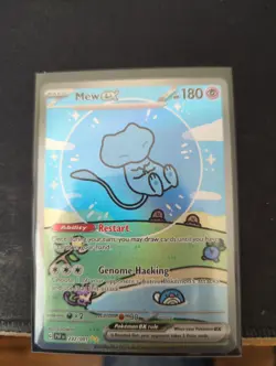 Pokemon TCG Bubble Mew EX Paldean Fates 232/091 Special Illustration Rare Card - Image 1