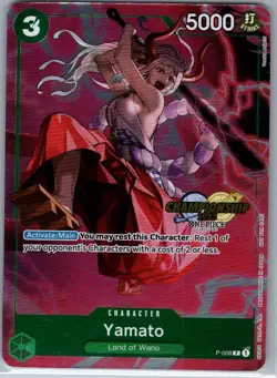 Yamato (CS 2023 Celebration Pack) P-008 English - One Piece Card - NM - Image 1