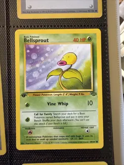 Bellsprout - 49/64 - 1st Edition Jungle - Common - Pokemon Card - LP - Image 1