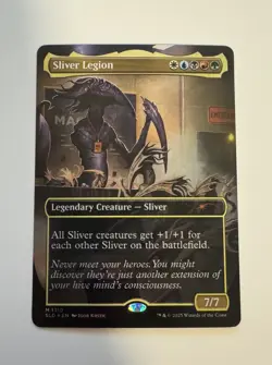 Sliver Legion (1310) - Rainbow Foil Near Mint MTG Secret Lair - Image 1
