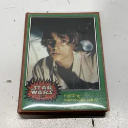 Mixed 1977 Topps Star Wars Trading Card Bundle (Set Of 10) - Image 1