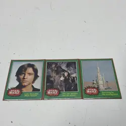 Mixed 1977 Topps Star Wars Trading Card Bundle (Set Of 10) - Image 4