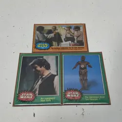 Mixed 1977 Topps Star Wars Trading Card Bundle (Set Of 10) - Image 5
