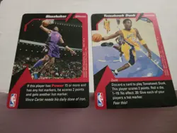 WOTC 2002 NBA SHOWDOWN FULL 50 STRATEGY CARD SET ALL 25 COMMON 25 RARE WHAM BAM - Image 3