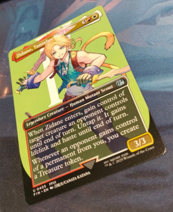 Zidane, Tantalus Thief (Borderless) - Final Fantasy- NM (see pics) MTG - Image 3