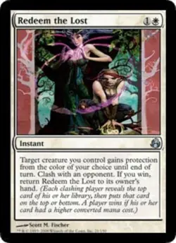 MTG Redeem the Lost - Foil, Morningtide, Lightly Played, English - Image 1