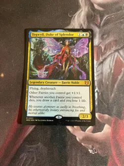 MtG Custom Commander / EDH Faerie Deck - Tegwyll, Duke of Splendor - Bracket 2 - Image 1