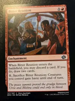 Bitter Reunion 127/287 Common The Brothers' War Magic: The Gathering - Image 1