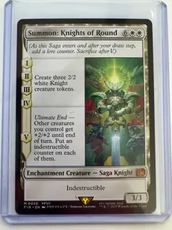 Summon: Knights of Round #0036 Non-Foil Final Fantasy Magic the Gathering NM ENG - Image 1