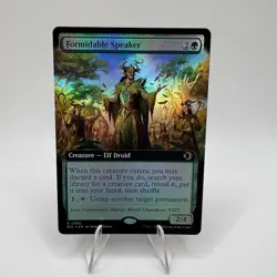 Formidable Speaker (Extended Art) Lorwyn Eclipsed Foil - Image 1
