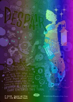 MTG Magic the Gathering Force of Despair (29/41) Secret Lair Showdown NM FOIL - Image 1