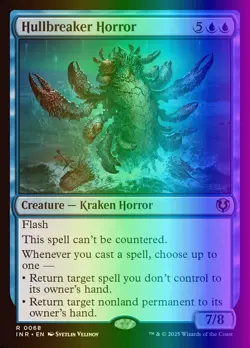 MTG Magic the Gathering Hullbreaker Horror (68/612) Innistrad Remastered NM FOIL - Image 1