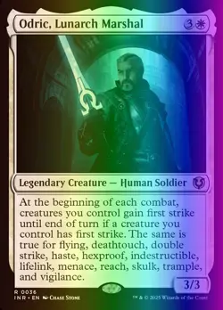 MTG Odric, Lunarch Marshal (36/612) Innistrad Remastered NM FOIL - Image 1