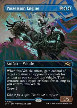 MTG Magic the Gathering Possession Engine (302/568) Aetherdrift NM - Image 1