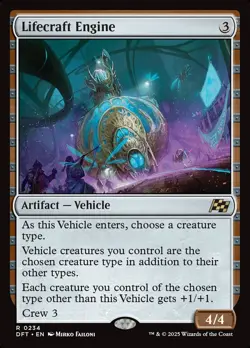 MTG Magic the Gathering Lifecraft Engine (234/568) Aetherdrift NM - Image 1