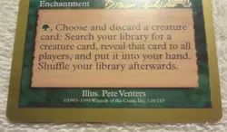 1X Gold Border SURVIVAL OF THE FITTEST NM World Championships 1998 Seattle MTG - Image 3