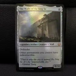 Magic the Gathering The Walls Of Ba Sing Se Foil Mythic Rare - Image 1