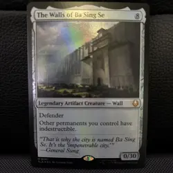 Magic the Gathering The Walls Of Ba Sing Se Foil Mythic Rare - Image 2